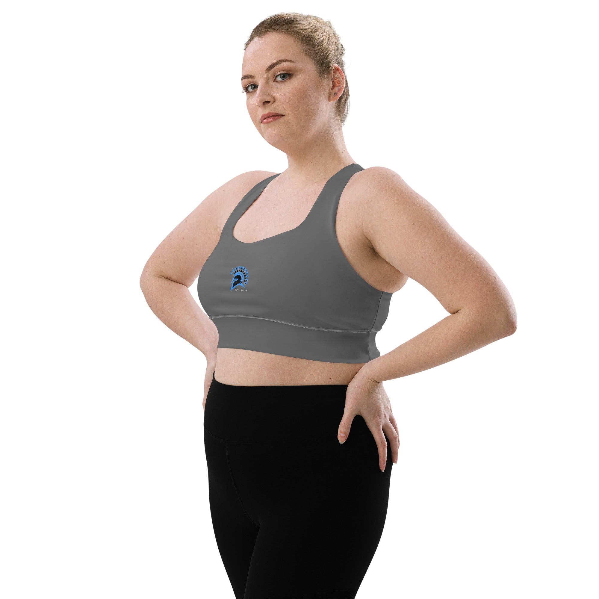 Spartans Sports Bra Grey