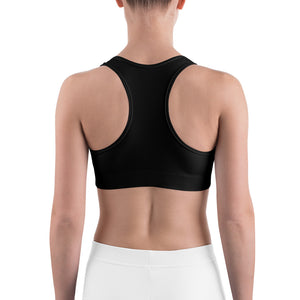 Cowboys Sports Bra Black