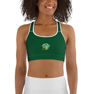 Cowboys Sports Bra Green