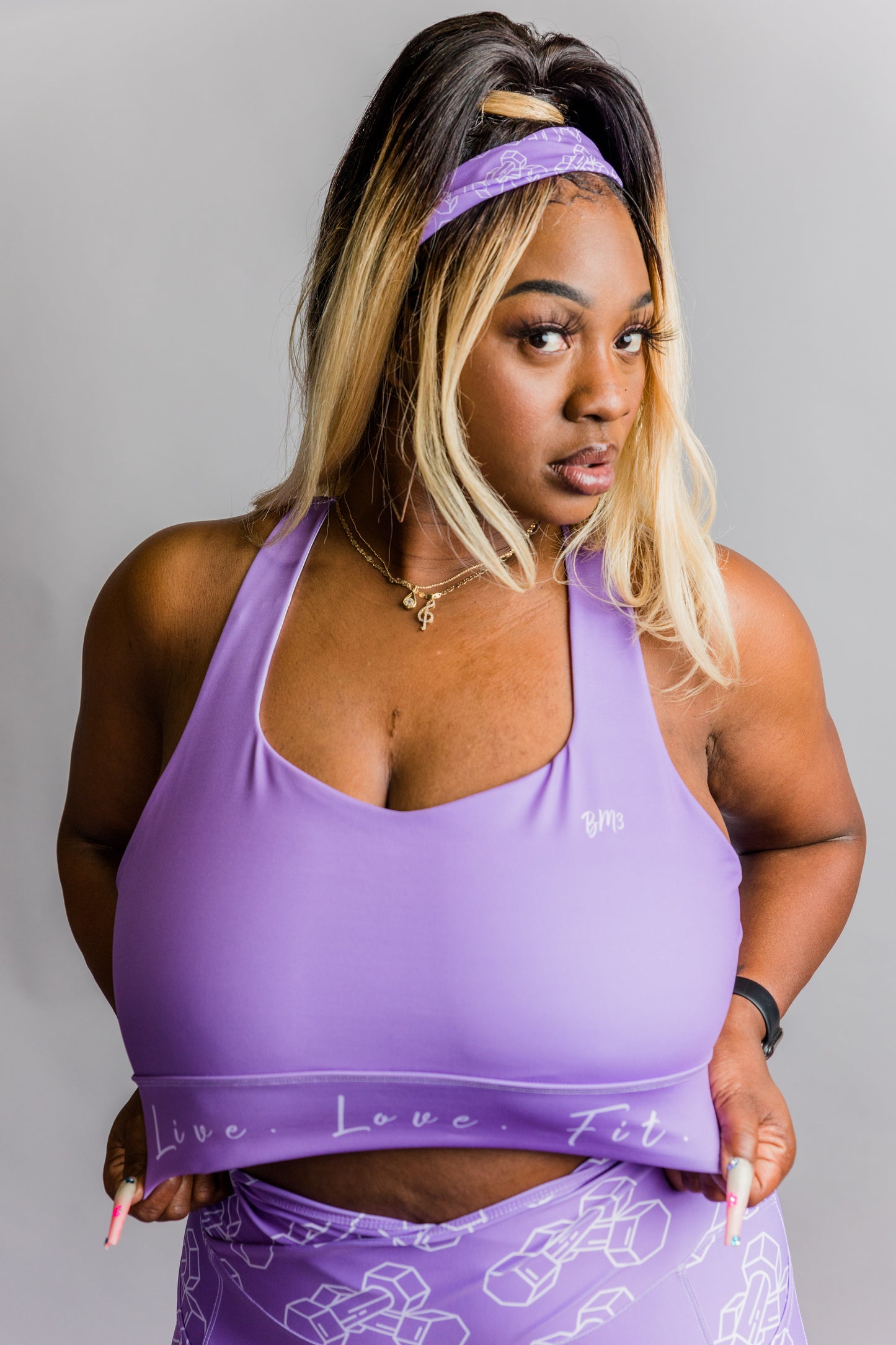 Very Peri Sports Bra