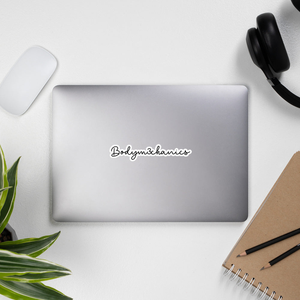 Laptop sticker